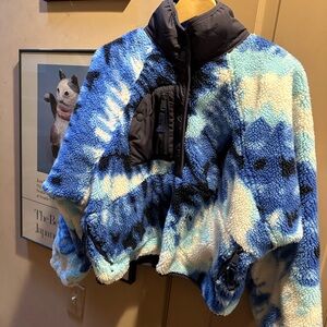 FP Movement by Free People Blue and Black Puffer Jacket